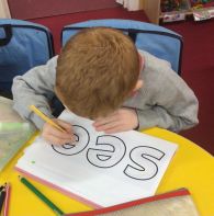 P1 literacy- taking the word ‘see’ to fluency ✍️ 